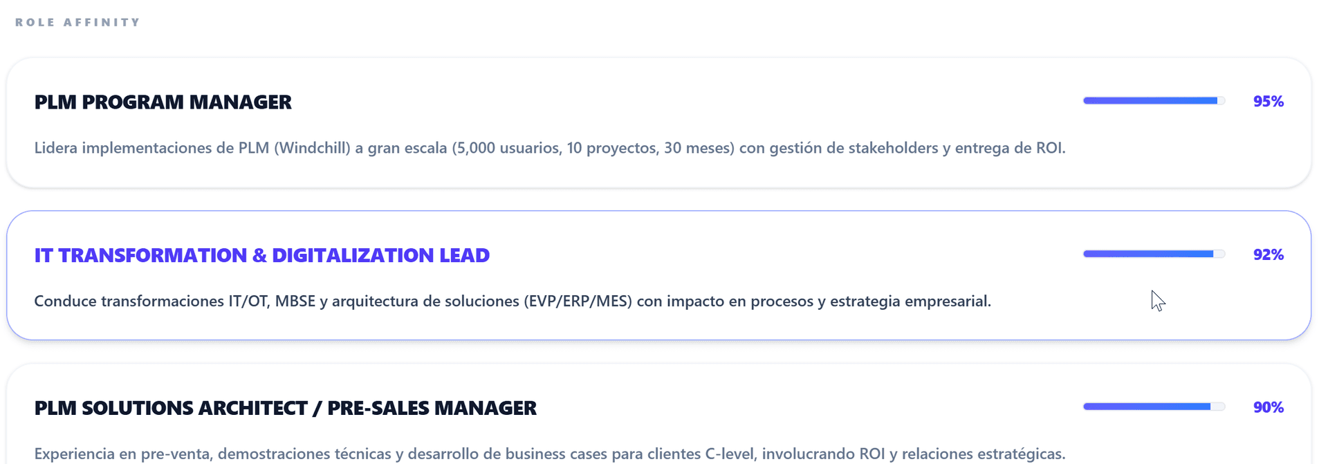 Motor de afinidad de empleos y automatización de LinkedIn
